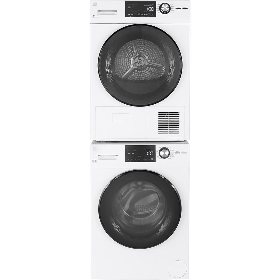 Thumbnail: GE® 2.8 IEC CU. FT. FRONT LOAD WASHER WITH STEAM WHITE - GFW148SSMWW