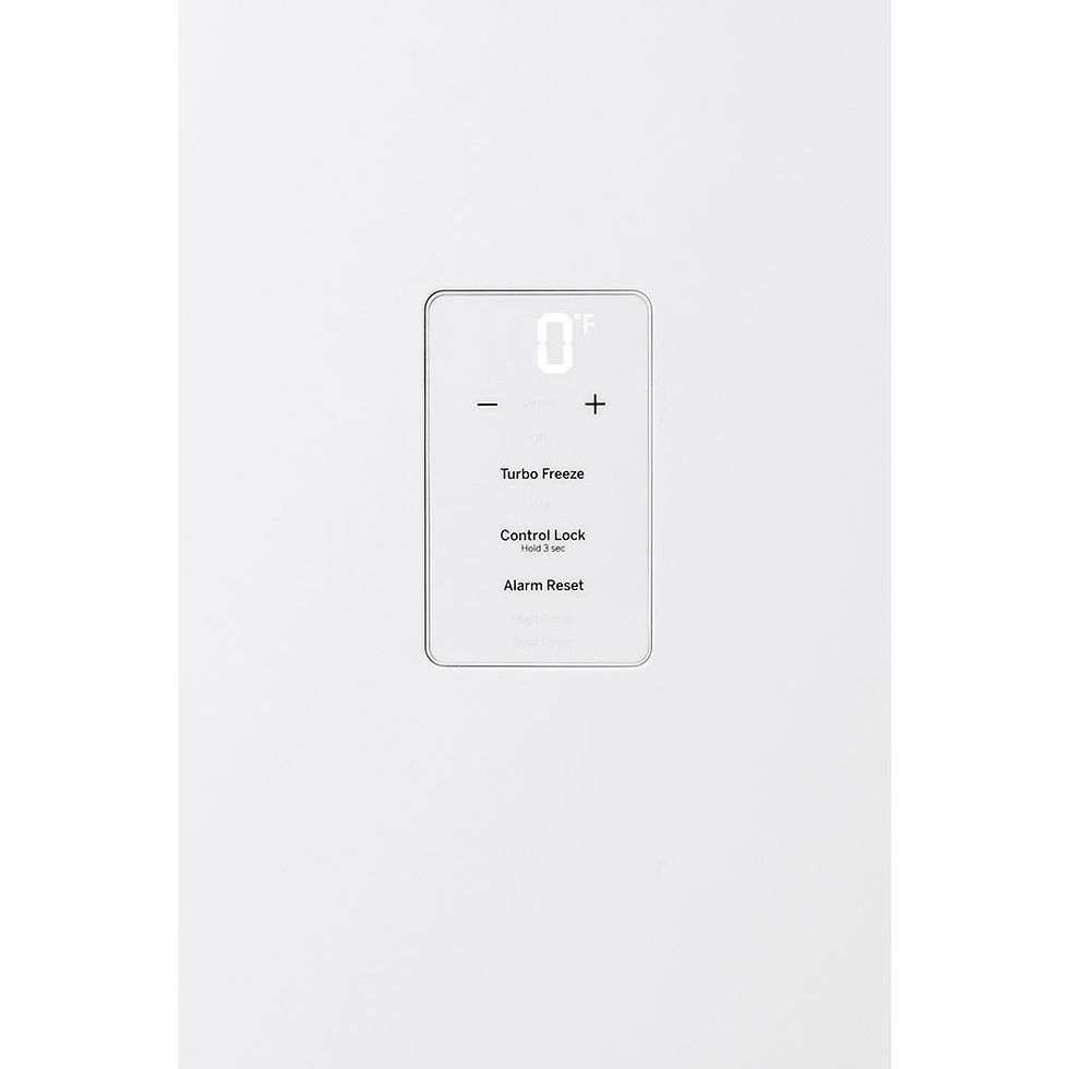 Thumbnail: GE 14.1 CU. FT. FROST FREE UPRIGHT FREEZER WIRE SHELVES - FUF14SMRWW