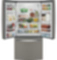 Thumbnail: GE 18.6 CU. FT. COUNTER-DEPTH FRENCH-DOOR REFRIGERATOR SLATE - GWE19JMLES