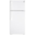 GE ENERGY STAR® 16.6 CU. FT. TOP-FREEZER REFRIGERATOR WHITE - GTE17DTNRWW