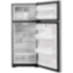 Thumbnail: GE ENERGY STAR® 16.6 CU. FT. TOP-FREEZER REFRIGERATOR S.S. - GTE17GSNRSS
