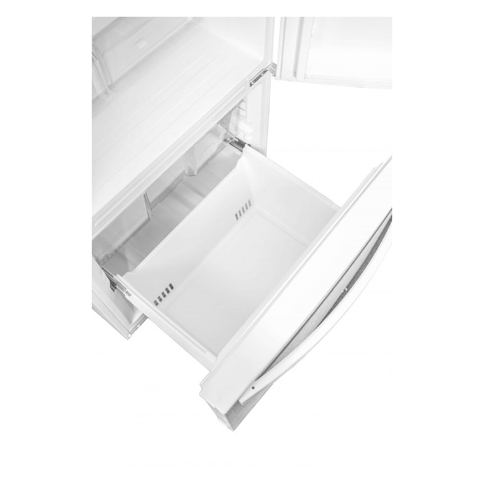 Thumbnail: NEW DANBY 18.7 CU. FT. BOTTOM MOUNT REFRIGERATOR WHITE - DBM187E1WDB