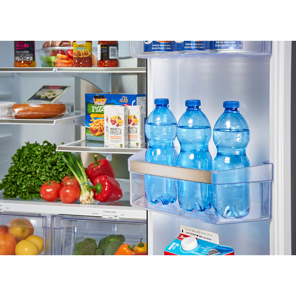 Thumbnail: GE PROFILE 23.5 CU. FT. FRENCH DOOR REFRIGERATOR W/ ICEMAKER - PFE24HGLKWW