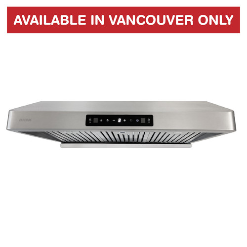 NEW ONEX 36" 6 SPEED UNDER THE VENT HOOD STAINLESS STEEL