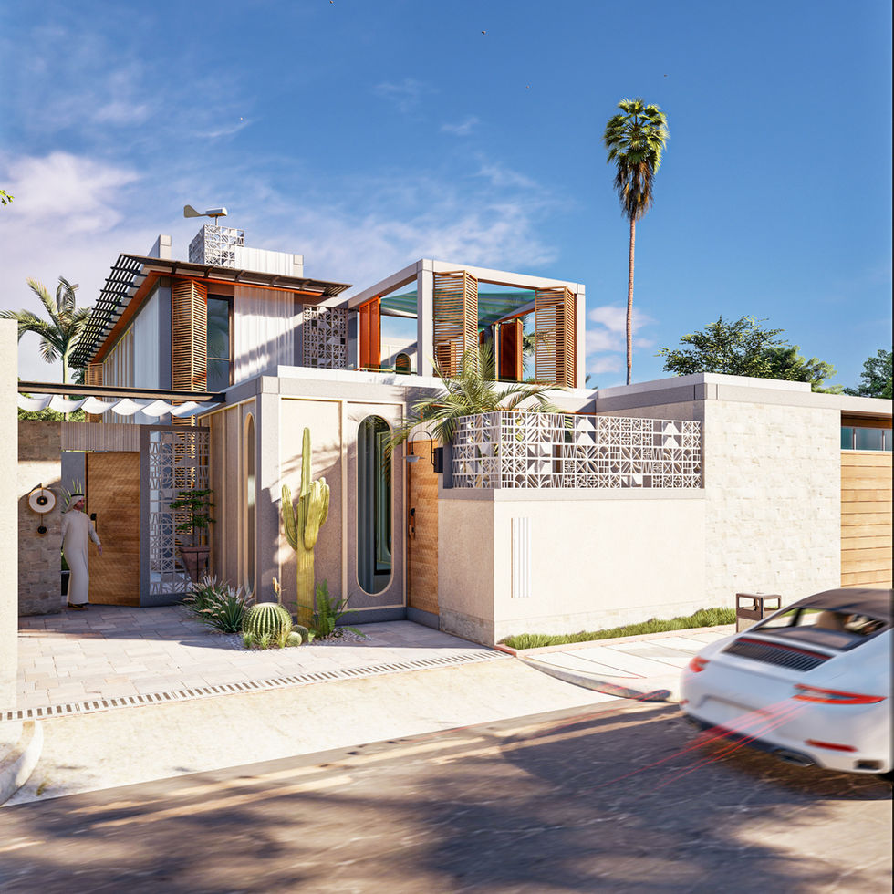 Nostalgia Nexus Residence street view Render1