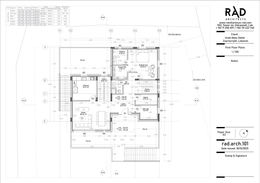 Plot 1423 By RAD Architects Designed by Architect Rami Harkous. First Floor Plan