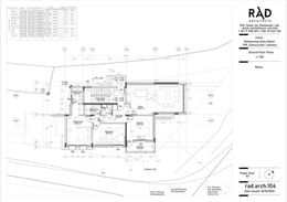 plot 1199 Architectural Residential Project by Architect Rami Harkous founder of RAD Architects in Beirut Lebanon. Ground Floor.