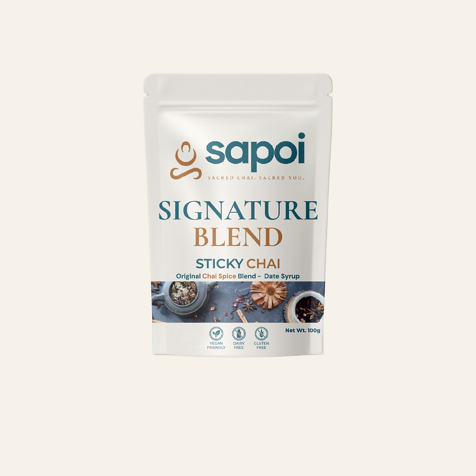 Sapoi Signature Blend: Smoky Chai tea bag