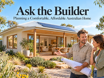 Smart Australian Home Design | Ask the Builder Tips