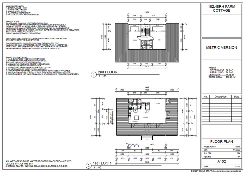 Thumbnail: Modern Country Cottage Home Plan 2 Bedroom  For Sale:182.48 Farm Cottage