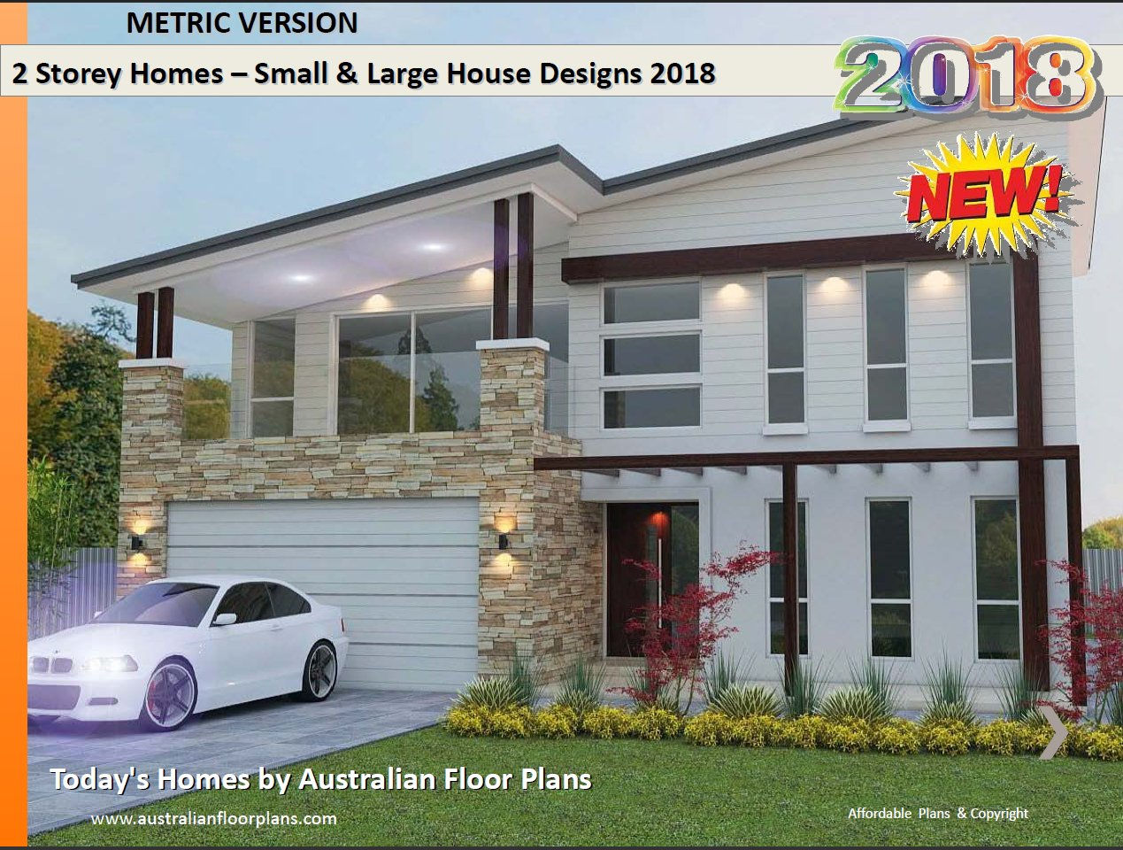 Distinctive 2 Storey Homes Designs E-book