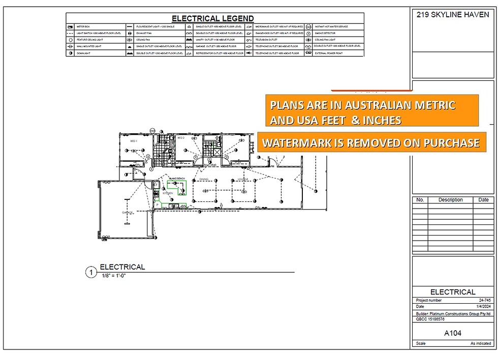 Thumbnail: Narrow Lot 4 bed House Plans :219 SKYLINE HAVEN