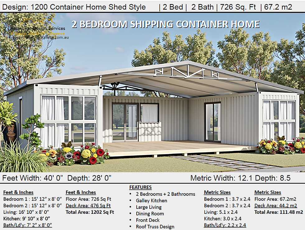 Thumbnail: 67.2 m2 | 726 Sq Ft | 2 Bed | 2 Bath | Eco-Friendly Cost-