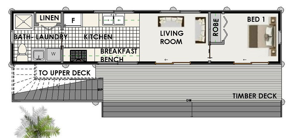 Thumbnail: Shipping Container Construction Plans: 40 Liberty
