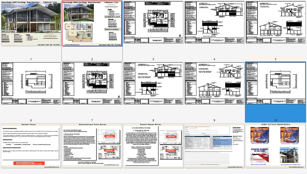 Thumbnail: 160KR Beach | Sea Change 2 Storey 3 Bed : 150.3 m2 | Preliminary House