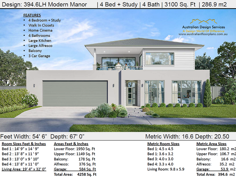 Thumbnail: Luxury Living at Its Finest: 394.6LH Modern Manor