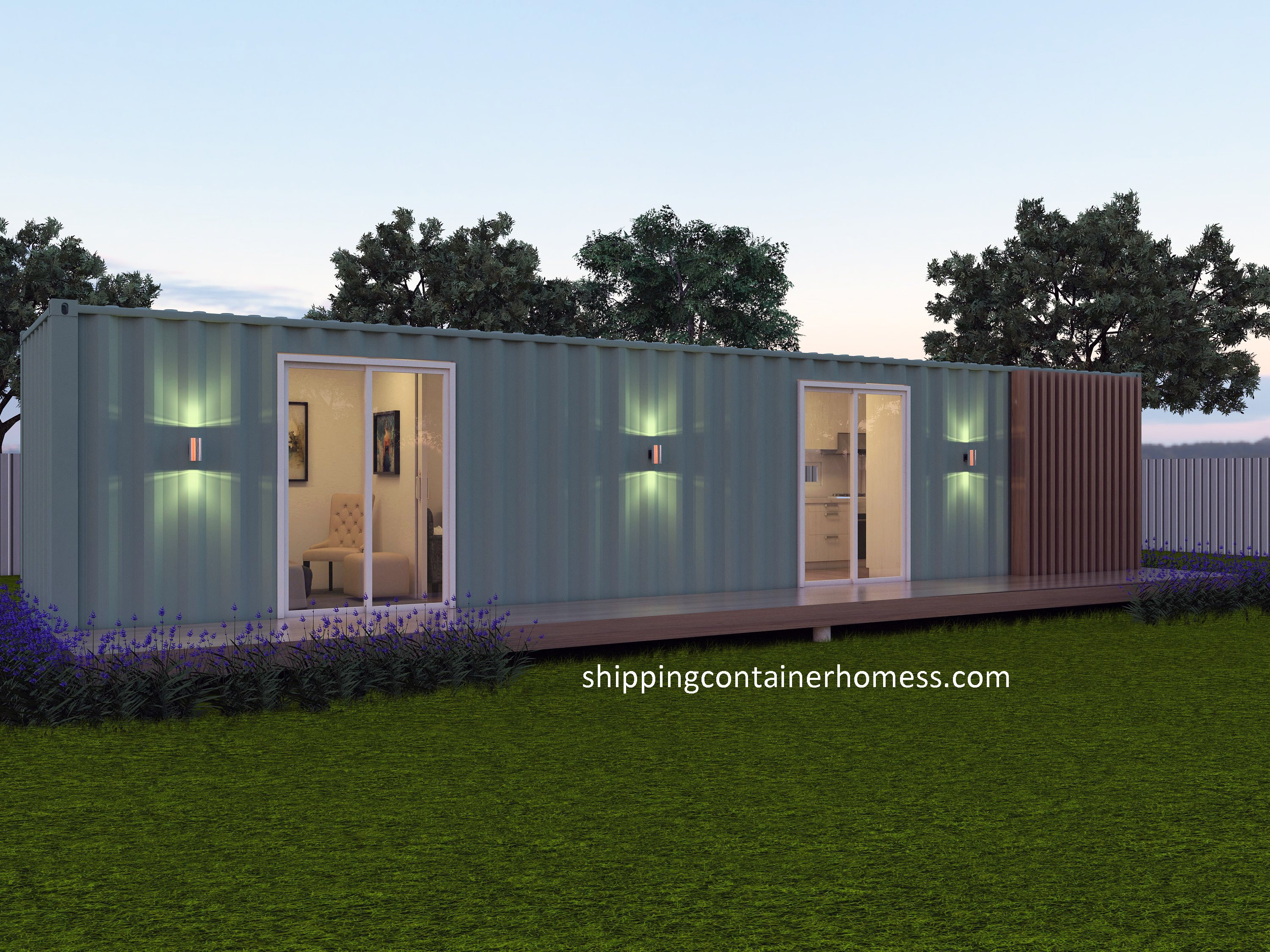 40 Ft Container Home:40 Thor: 500 Sq Ft / 44.07 m2