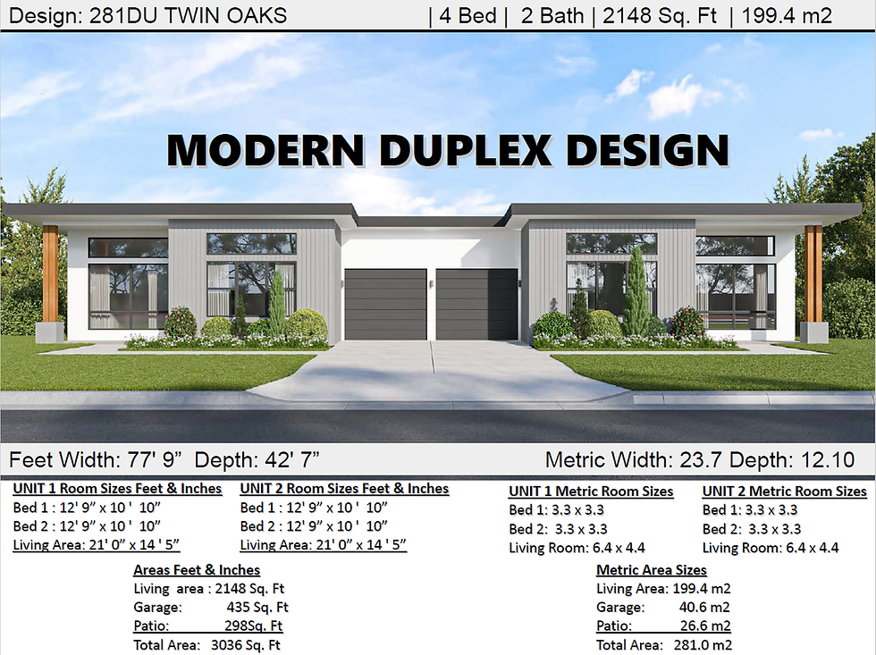 Thumbnail: TWIN DUPLEX DESIGN:281DU