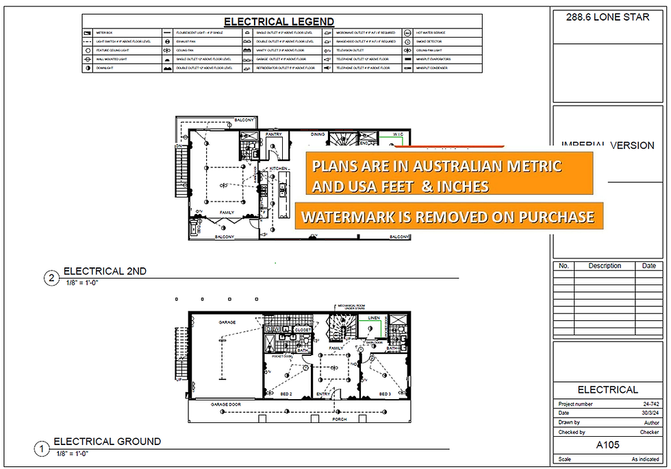 Thumbnail: ELEGANT MODERN HOUSE PLAN: 288.6 Lone Star