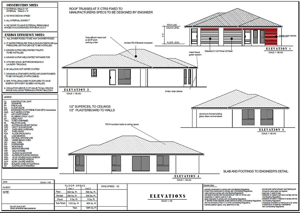 Thumbnail: 5 BEDROOM !  dual living house plans  |  183DK House Plan Set