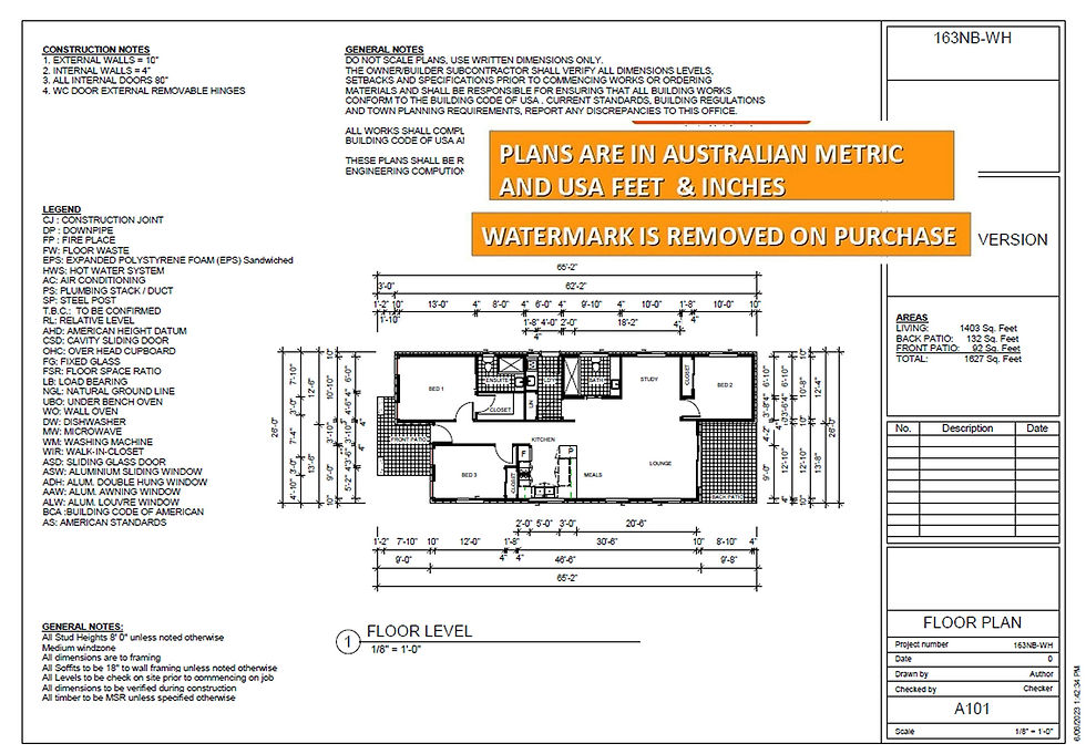 Thumbnail: Narrow Lot designed for urban environments  - Plan: 163NBWH-RENDER