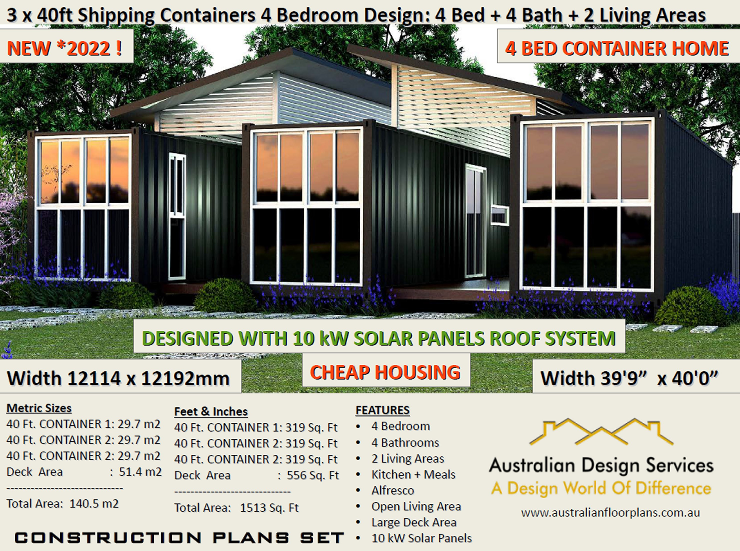 Container Home Design Brochure.pdf australian-shipping-container-homes-titian-40ft-89-1-concept-home-plan