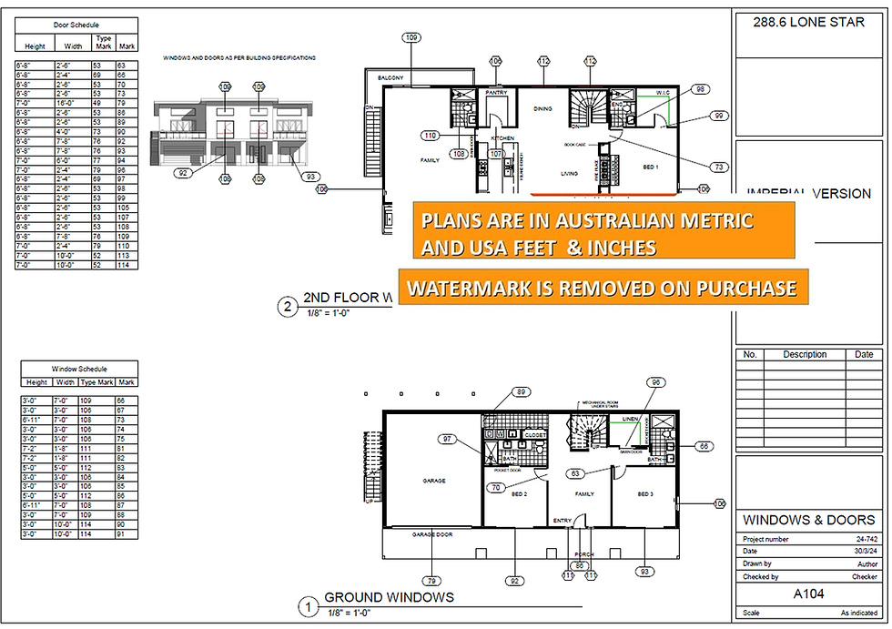 Thumbnail: ELEGANT MODERN HOUSE PLAN: 288.6 Lone Star