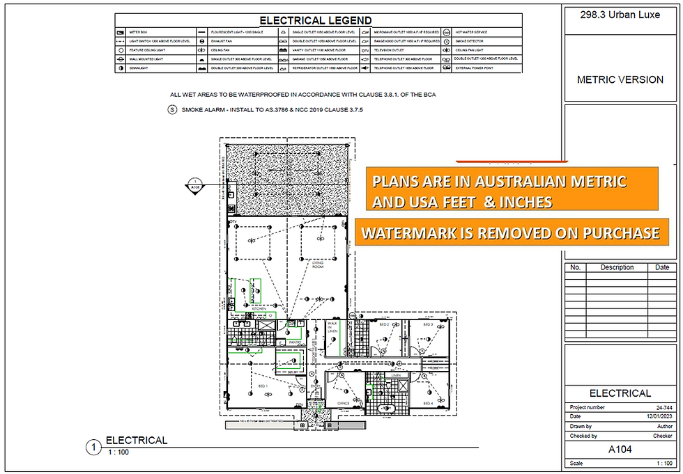 Thumbnail: 4 Bedroom Home:298.3LH Urban Luxe