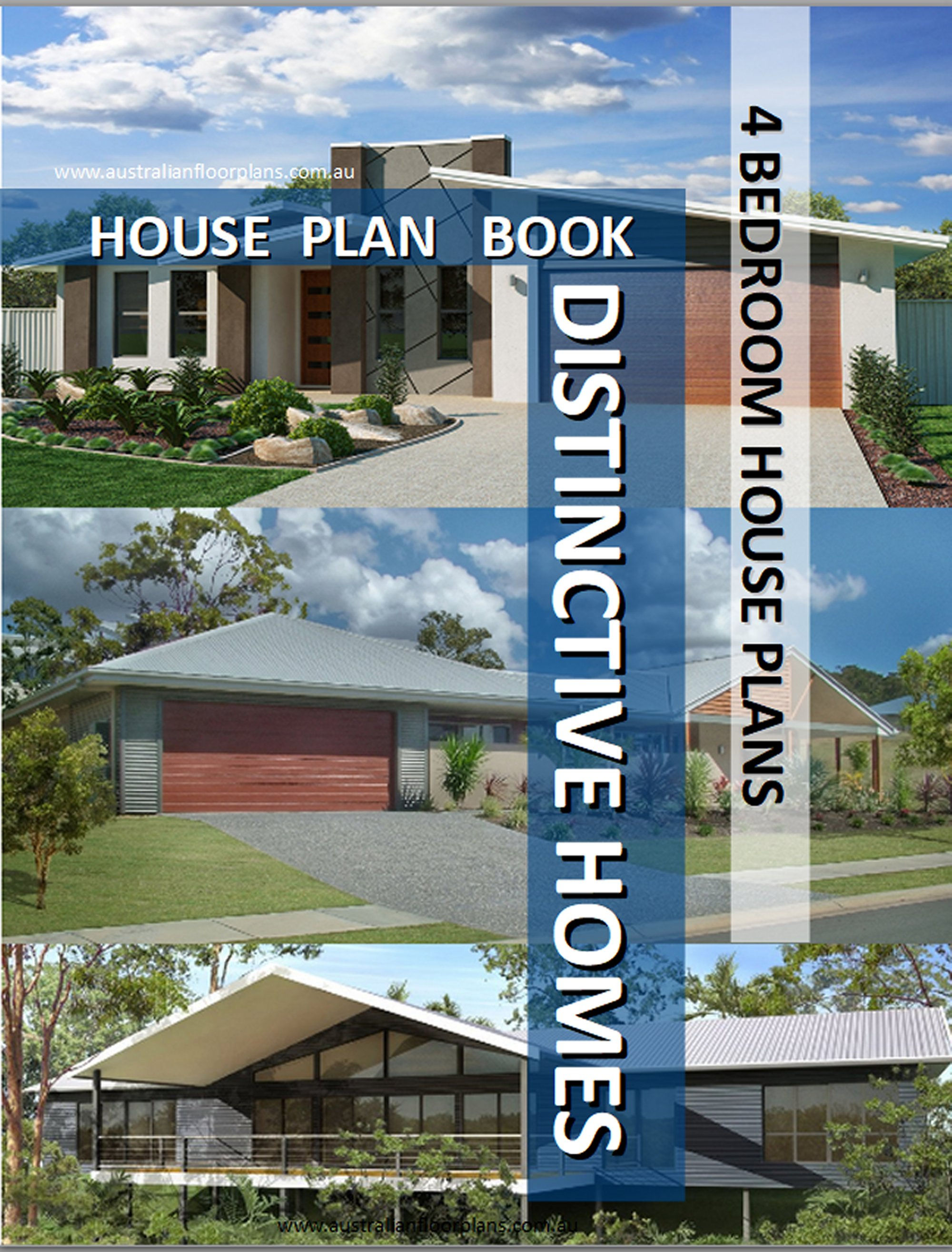 4 bedroom One Level House Plans Book