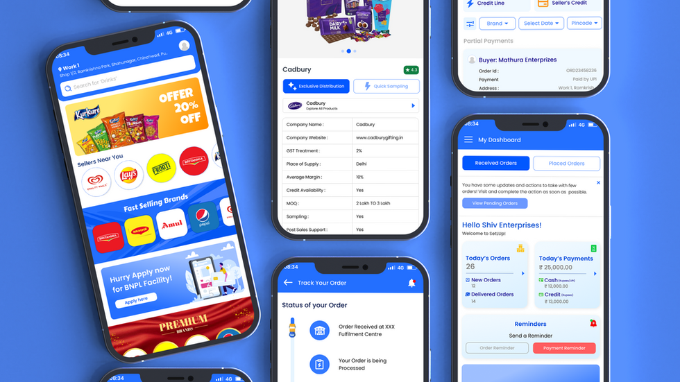 6-month Internship Application & Website Project