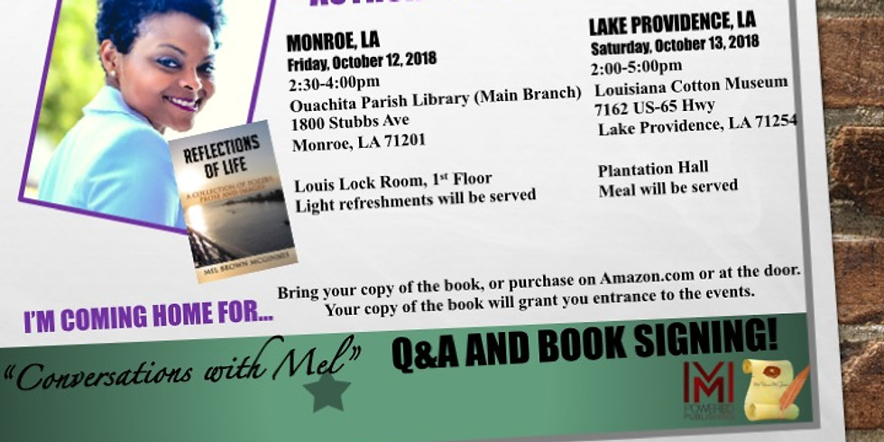 Conversations with Mel...Q&A and Book Signing!