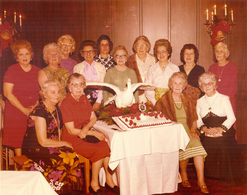 Charter members celebrate the 25th anniversary