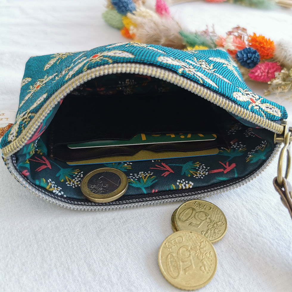 Miniature : Porte-monnaie/CB | GASTON | Bees vert