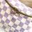 Miniature : Sac banane | MINI GASPARD | Damier mauve 