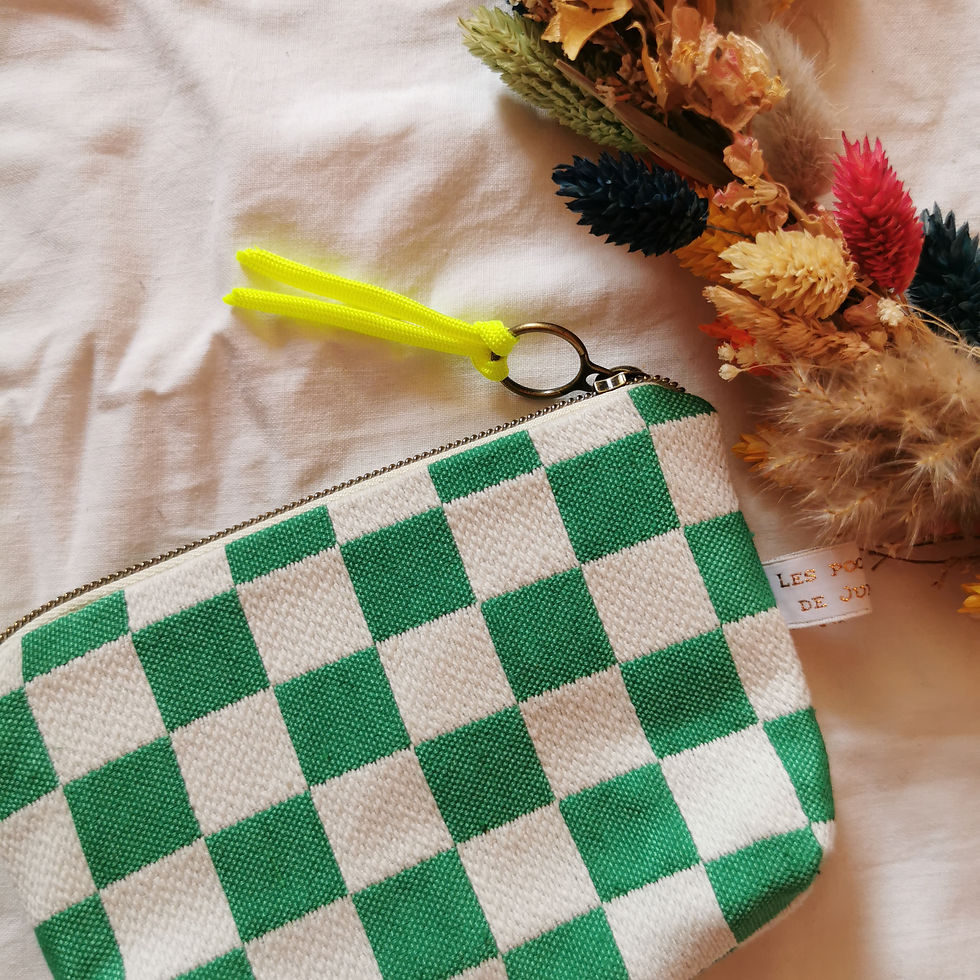 Miniature : Porte-monnaie/CB | GASTON | Damier (2 options) 