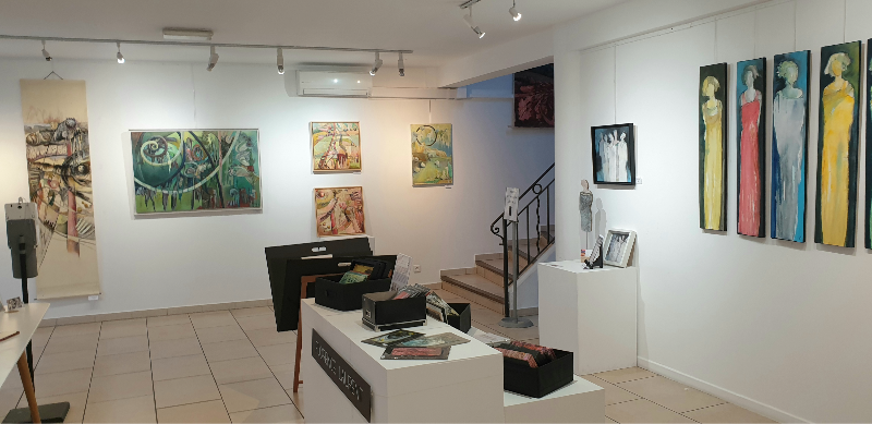 Galerie de Sanary, Peintures de FLO