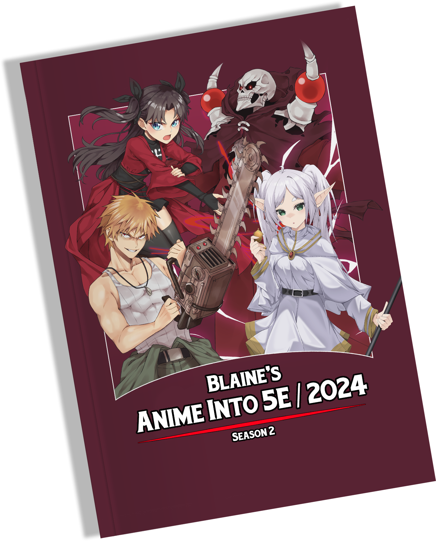 Anime Into 5E: Season 2! [Book]