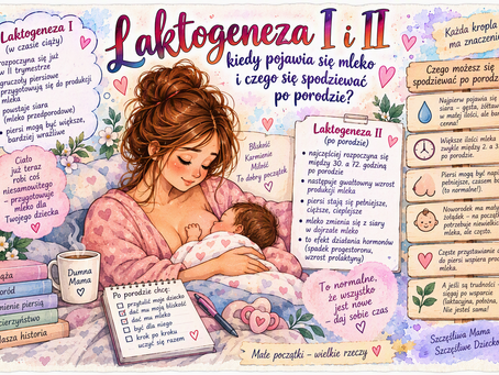 Laktogeneza I i II – kiedy pojawia się mleko i czego się spodziewać po porodzie?