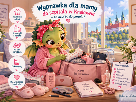 Wyprawka dla mamy do szpitala w Krakowie – co zabrać do porodu?