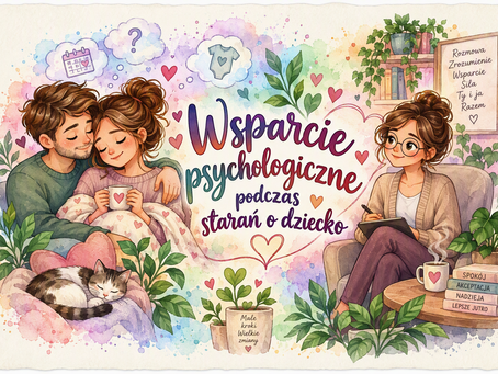 Wsparcie psychologiczne podczas starań o dziecko – dlaczego warto o siebie zadbać?