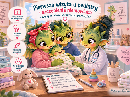 Pierwsza wizyta u pediatry i szczepienia niemowlaka – kiedy umówić lekarza po porodzie?