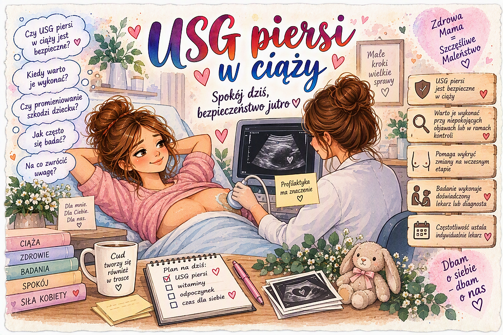 USG piersi w ciąży – czy warto je wykonać i czy jest bezpieczne?
