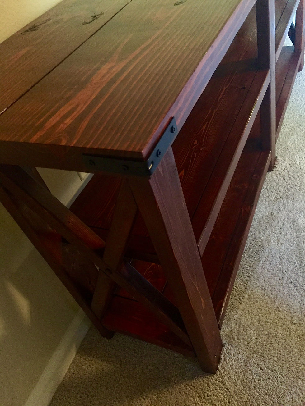 Thumbnail: Rustic Farmhouse Console Table