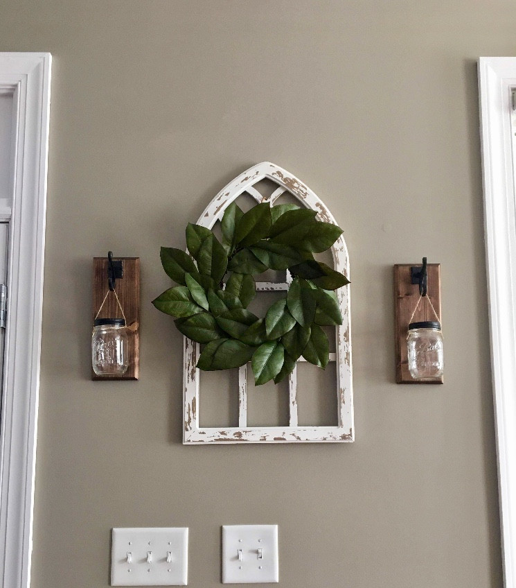 Mason Jar Sconces