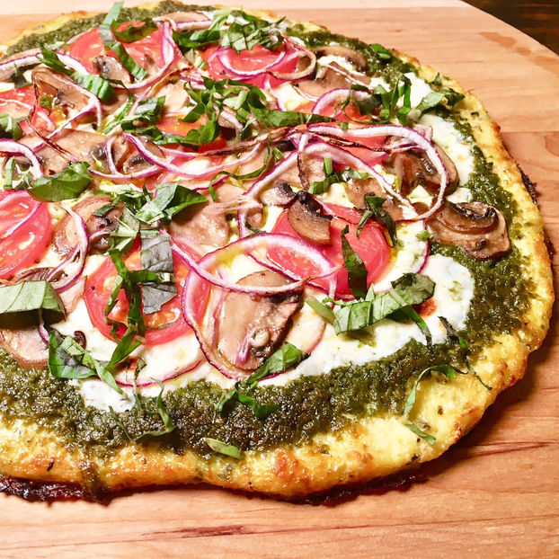 Cauliflower pizza