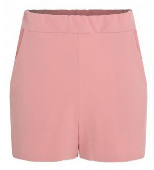 pink high waisted shorts