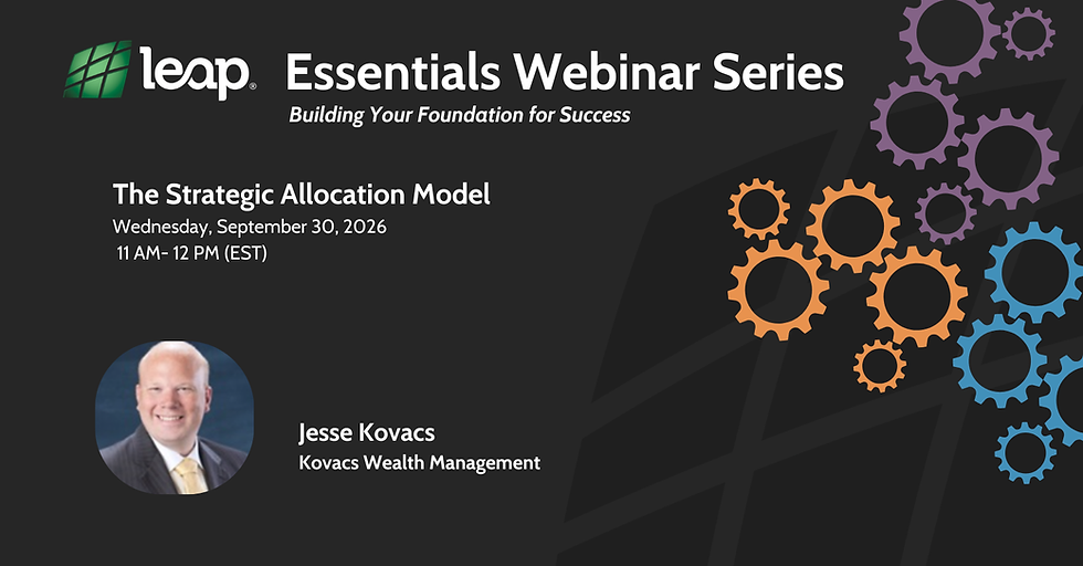 Leap Essentials Webinar