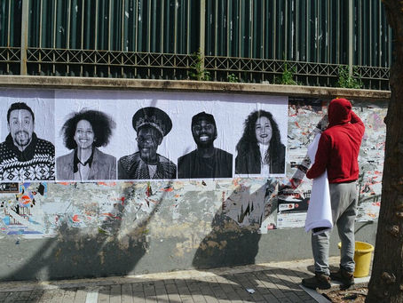 Co-creation of JR's "Inside Out" project in Athens