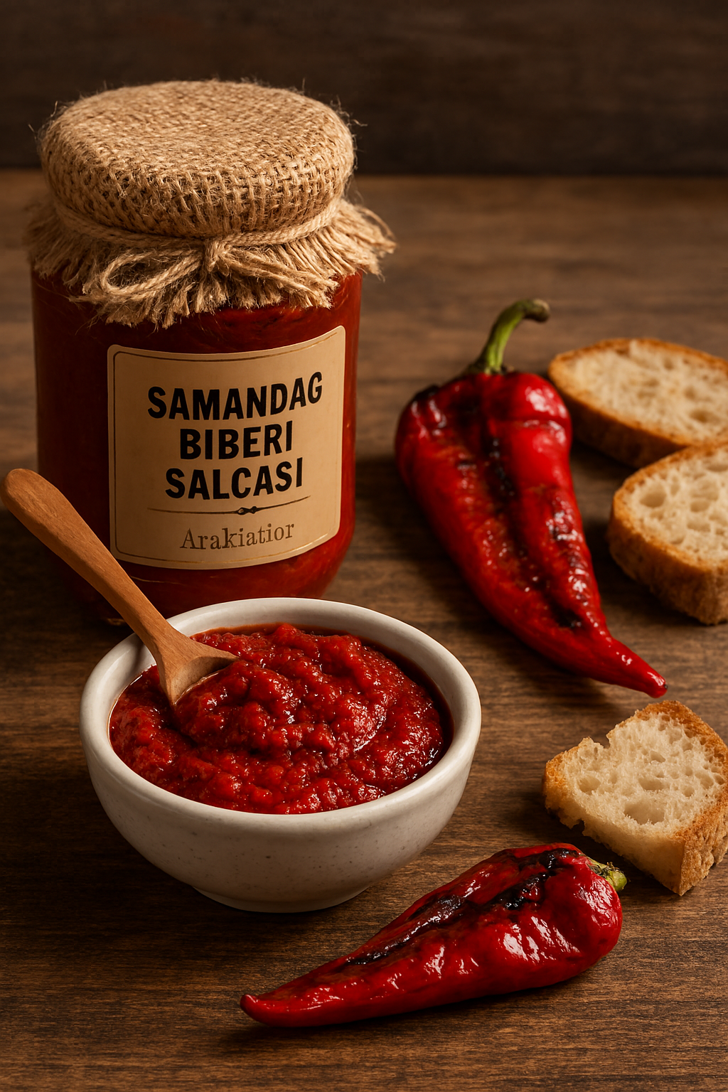 Acı Samandağ Biberi Salçası – Hatay’ın Efsanevi Biberi 1 kg