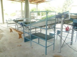 Esteira com plataforma para escolha